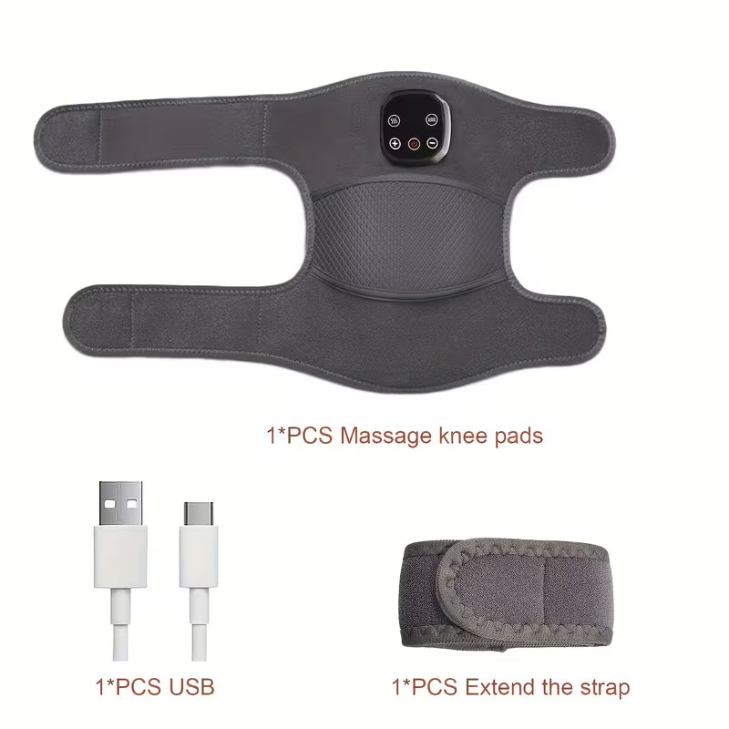 Heated Knee Support Bags with Massagers